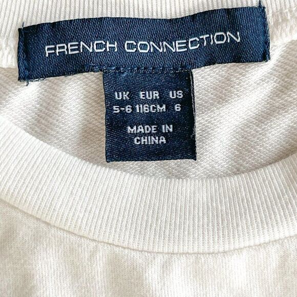 NWT! French Connection "Girls Can" Blouse, Size 6 - Picture 2 of 3